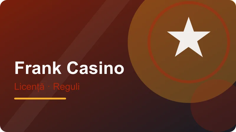 Licența ONJN și operatorul – ilustrație pentru secțiunea Frank Casino